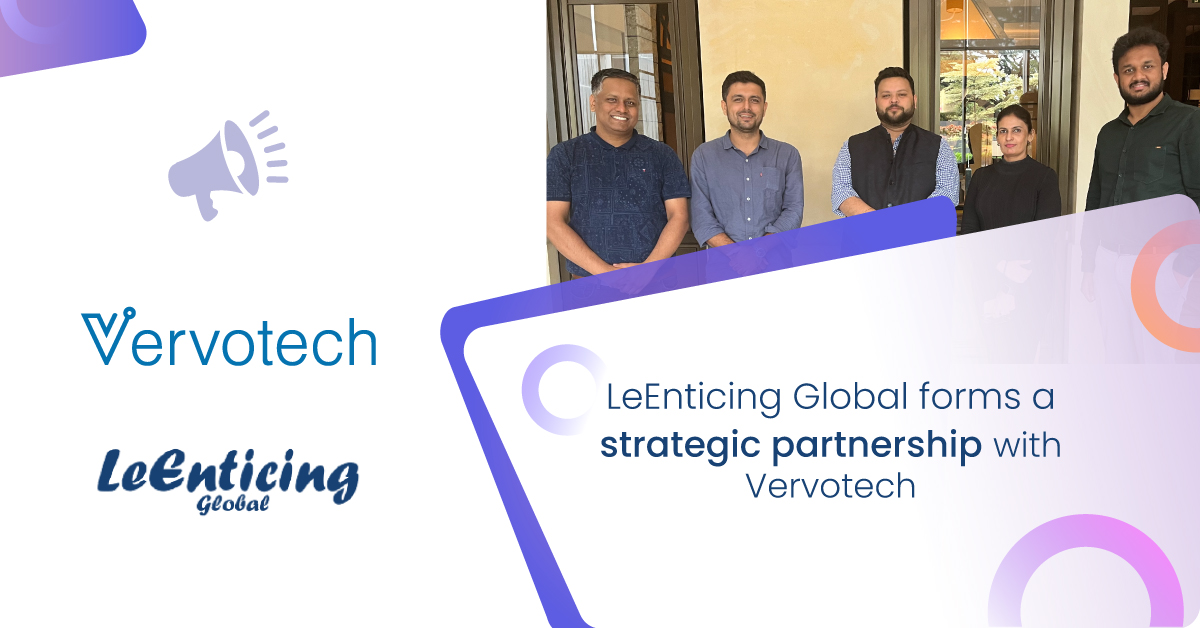 LeEnticing Global forme un partenariat stratégique avec Vervotech